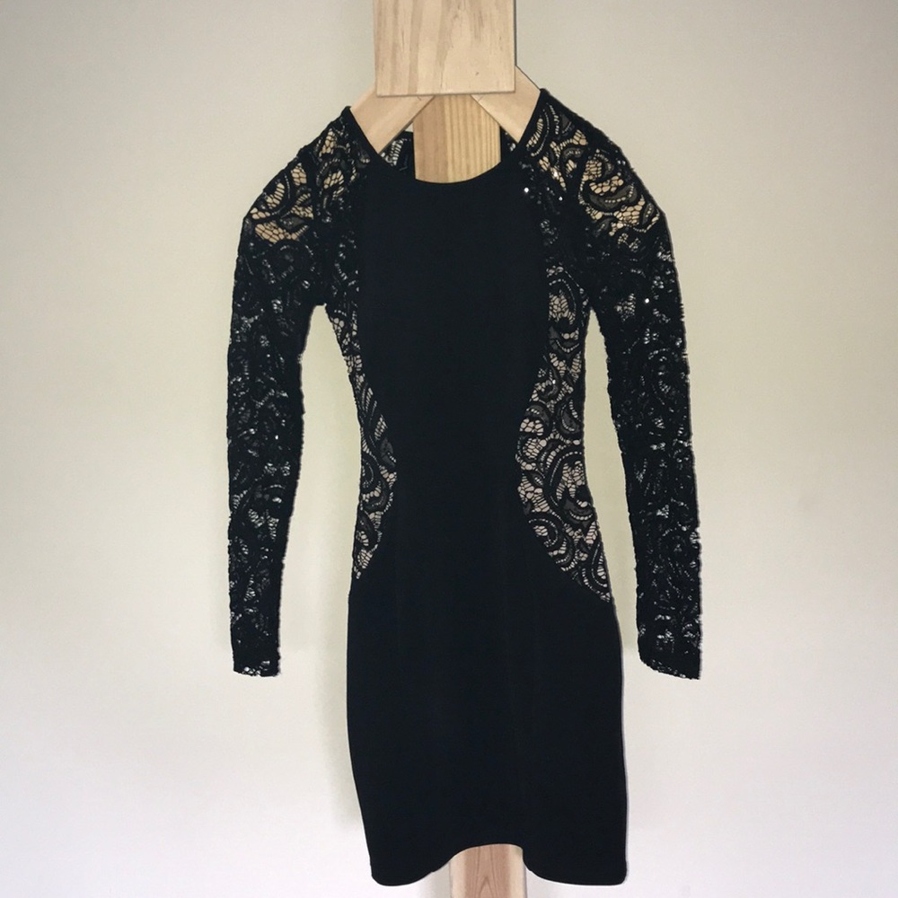 BCX Black Dress - Size 1 (Juniors)